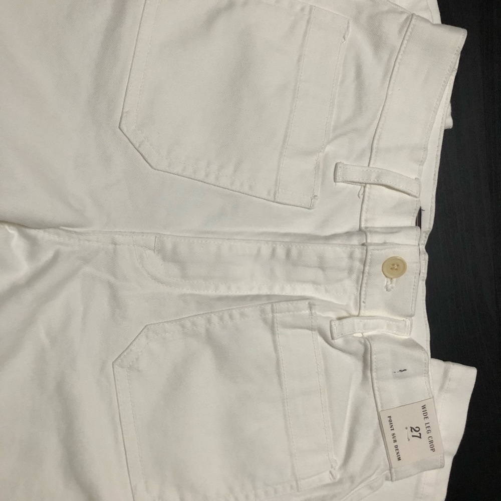 J. Crew wide leg crop pants - Picture 3 of 5